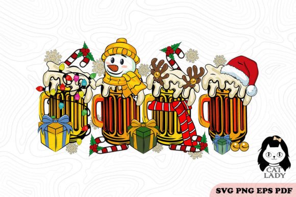 Beer Cup Christmas Graphics & Crafts Sublimation Review