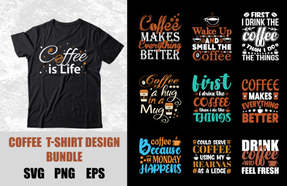 Coffee Quotes SVG Bundle: A Graphic Print Template Review