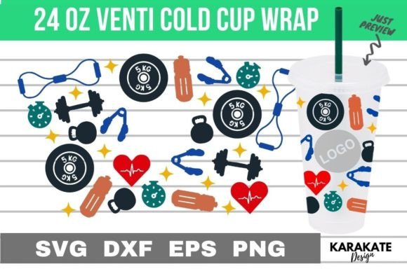 Gym Life Venti Cup Wrap SVG: Designer’s Real-Talk Review