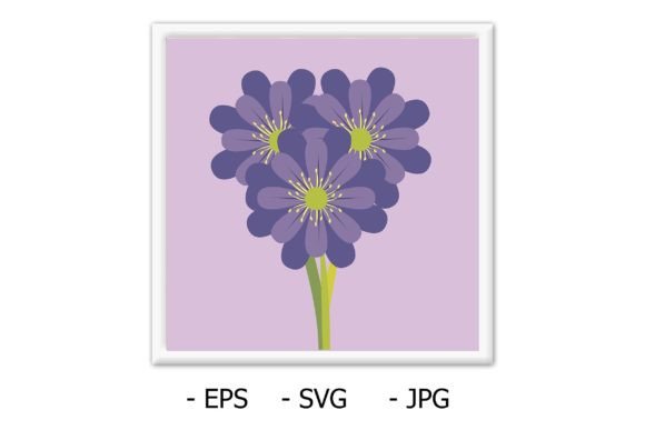 Purple Flower: A Versatile Graphics & Illustrations Asset
