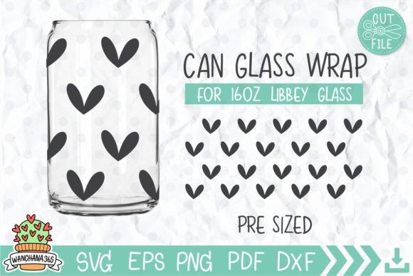 Valentine’s Day Can Glass Graphics & Crafts Review