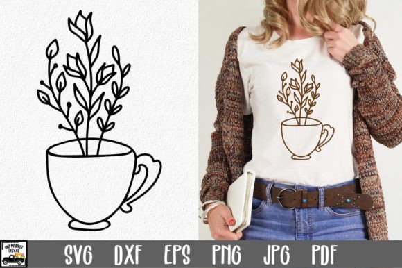 Wildflower Teacup SVG File – A Designer's Honest Review