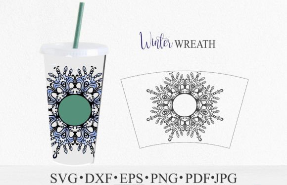 Winter Snowflake Mandala SVG Wrap Cup: A Graphics & Print Review